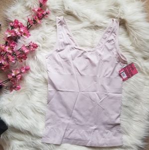 Yummie Tummie Seamless Tank - 2X/3X - PINK